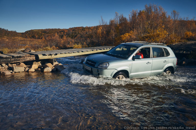 В брод Hyundai Tucson