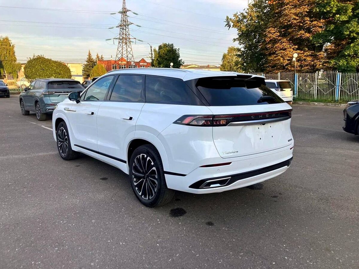 Задняя часть Chery Tiggo 9. Фото с сайта - auto.ru