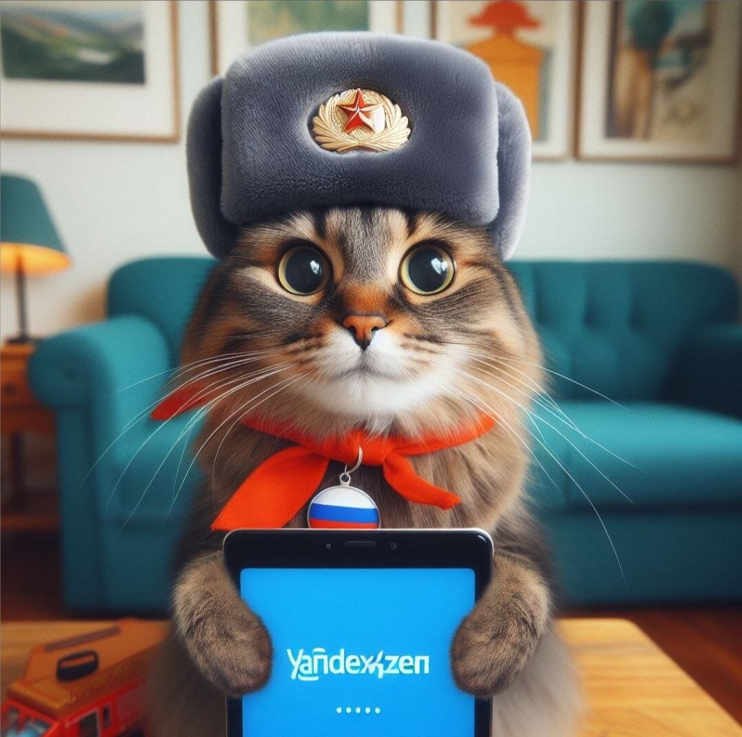 ИИ котик знает русский язык