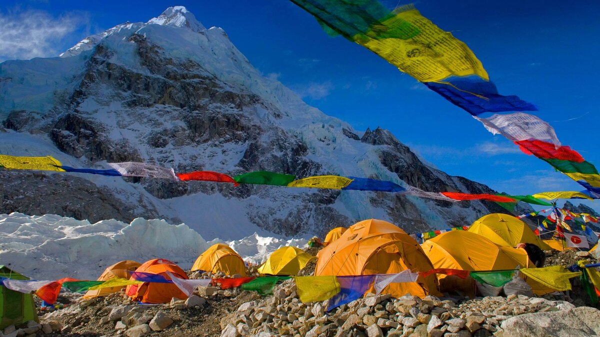 Базовый лагерь Эвереста.