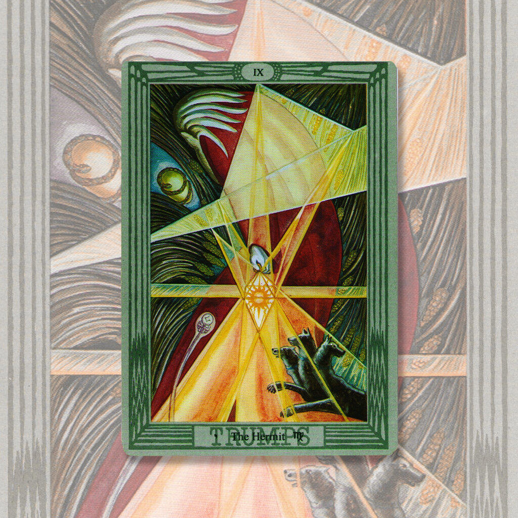 Карта Старшего Аркана Таро Тота.