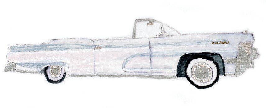 Иллюстрация из книги Нила Янга Special Deluxe