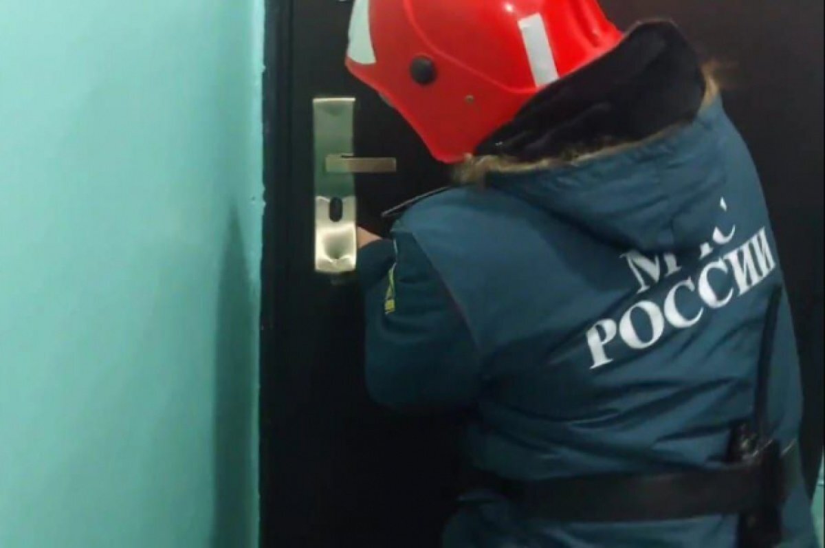   На Камчатке спасатели помогли попасть в женщине в квартиру с ребенком