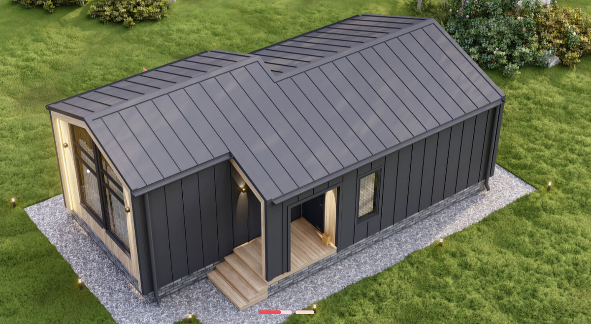 Проект загородного дома Барн 53-56