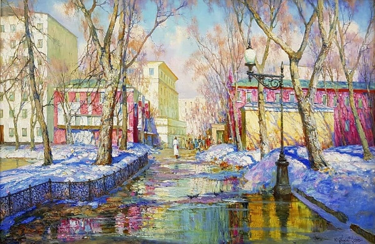 Художник Юрий Обуховский