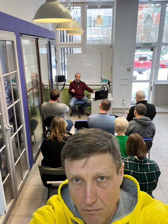 Благодарим нашего партнёра, директора калужского офиса Satels на ул. Суворова, д. 126 , Андрея Радаева, за предоставленную возможность проведения семинара в стенах офиса. 