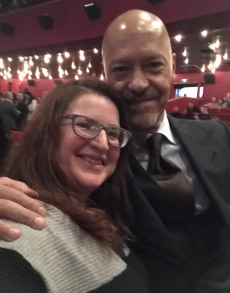 Фото: Илья ЗолкинФедор Бондарчук с корреспондентом PROZVEZD Еленой Мильчановска