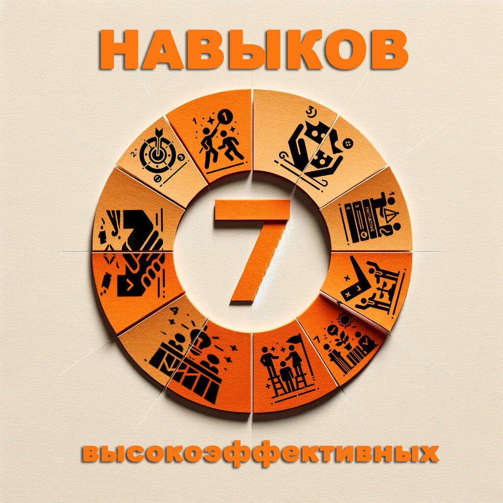 Шпоргалка: 7 Навыков высокоэффективных людей. Стивена Кови [коротко]