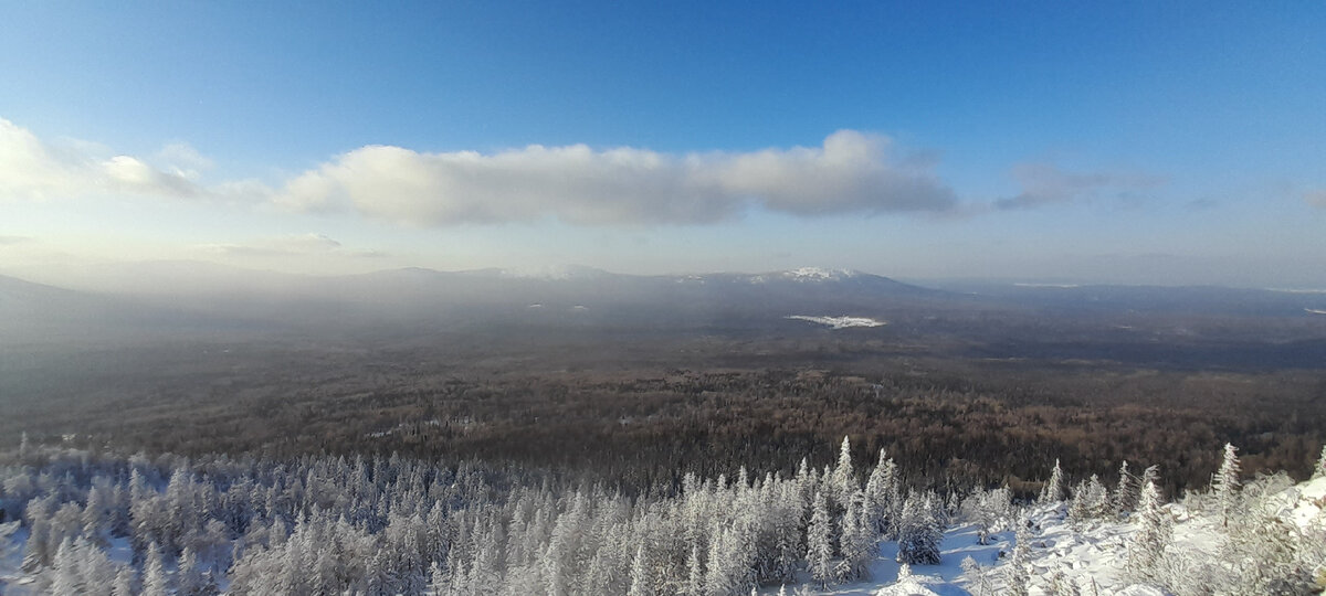Вид с горы Большая Калагаза