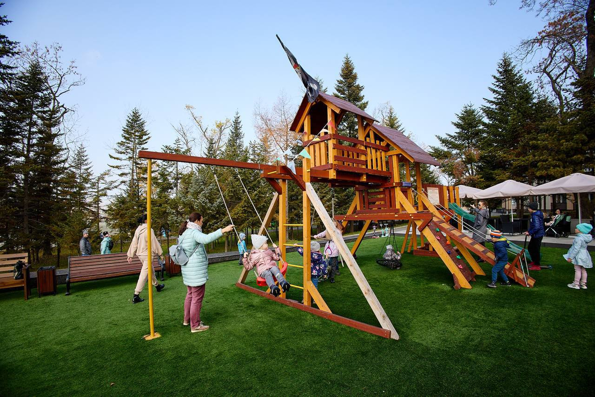 Детские развлечения в Парке