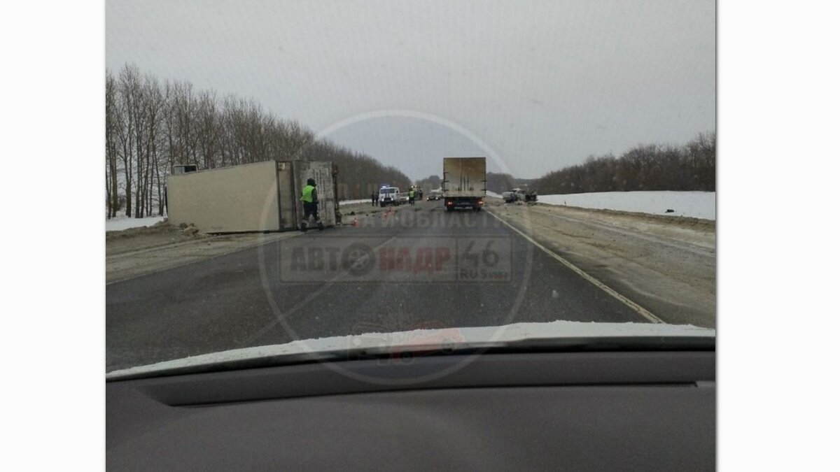    В Курской области в лобовом ДТП с КАМАЗом погибла 44-летняя женщина