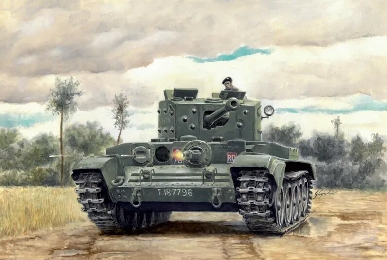 Британский крейсерский танк Кромвель Mk IV