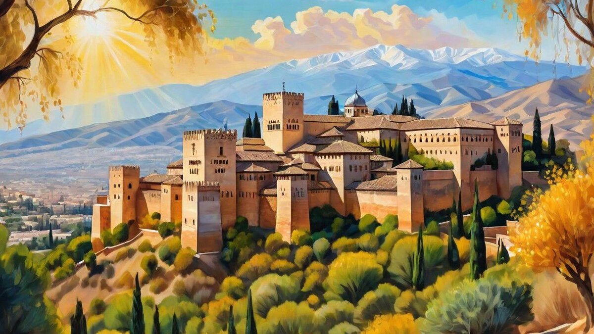 Alhambra of Granada 