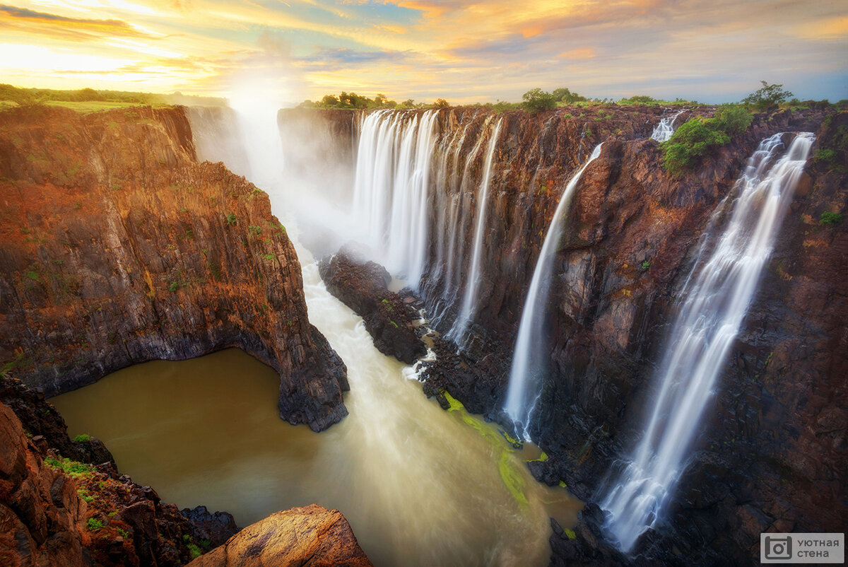 Австралия. Водопад Виктория (фото взято из открытых источников Яндекс)