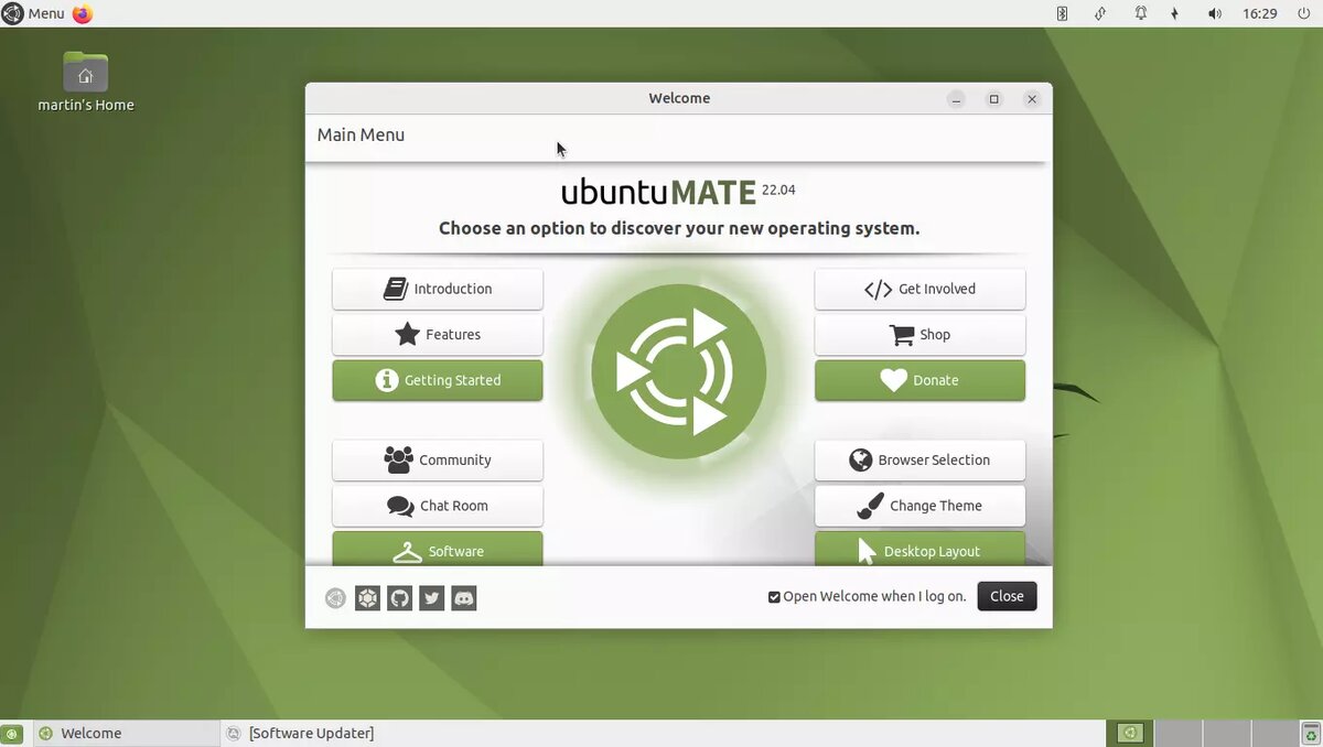 MATE в стиле GNOME2 / Ubuntu MATE