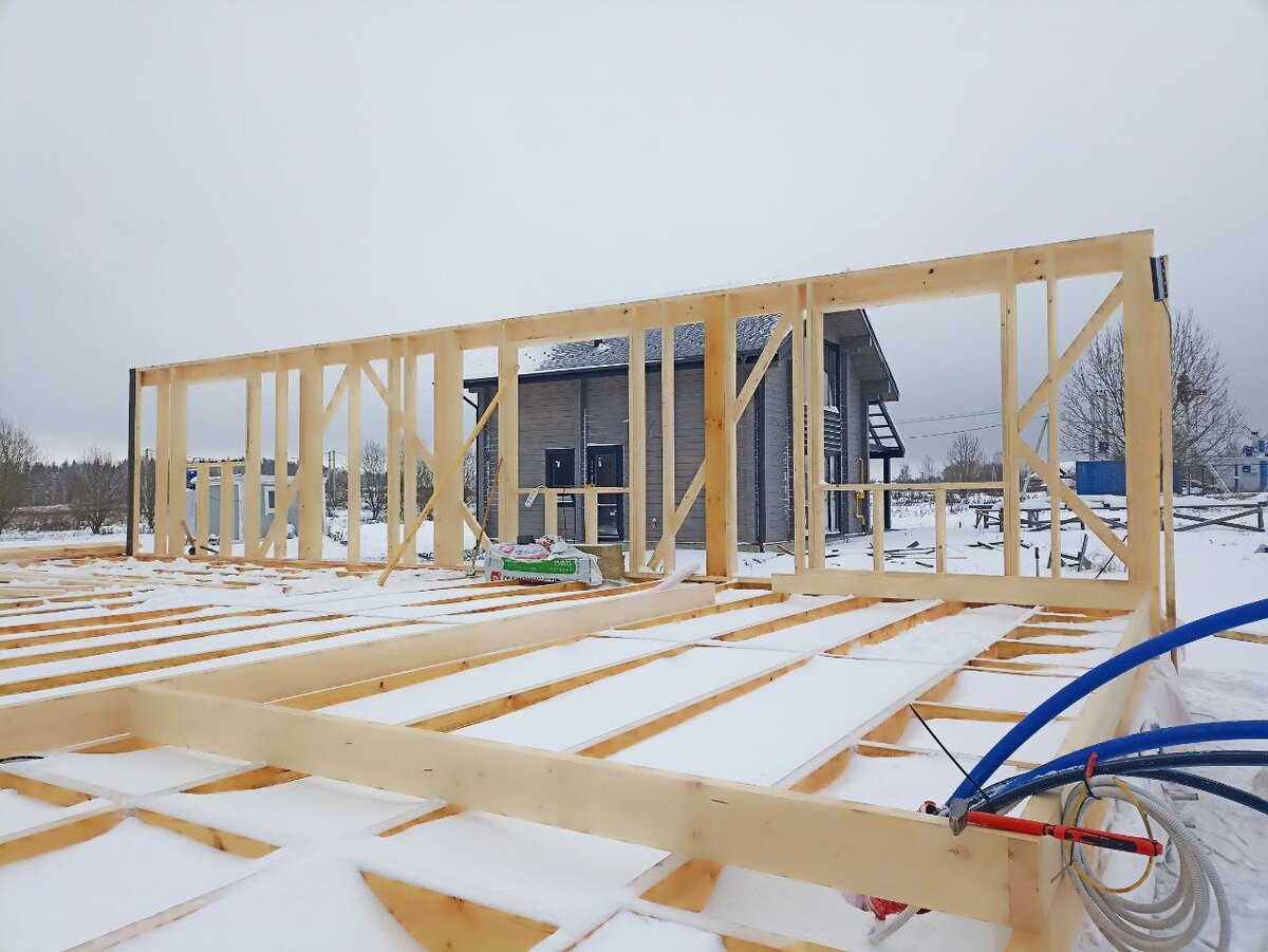 стропильной каркасного дома. фронтонный мауэрлат. стропильной каркасного дома. стропильная система каркасника 6х6. стропильной каркасного дома.