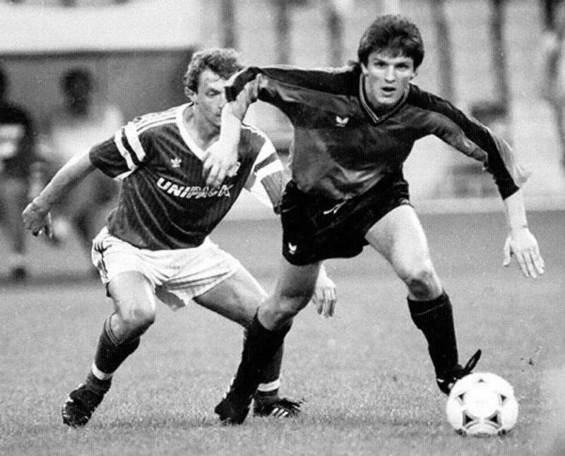 Сергей Щербаков во времена выступлений за донецкий Шахтер