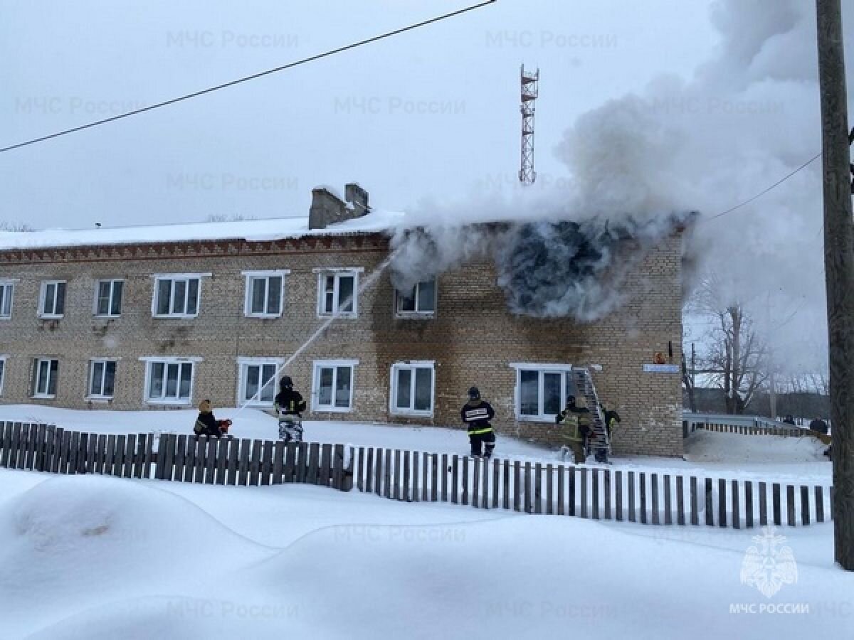 Во Владимирской области загорелся многоквартирный жилой дом | «Владимирские  новости» | Дзен