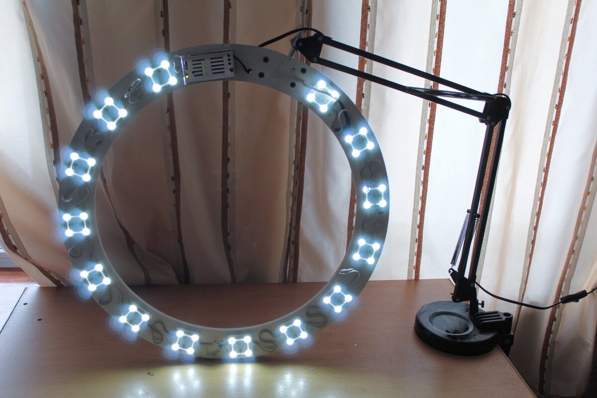 Кольцевая лампа Ring Light HQ14 35 см.