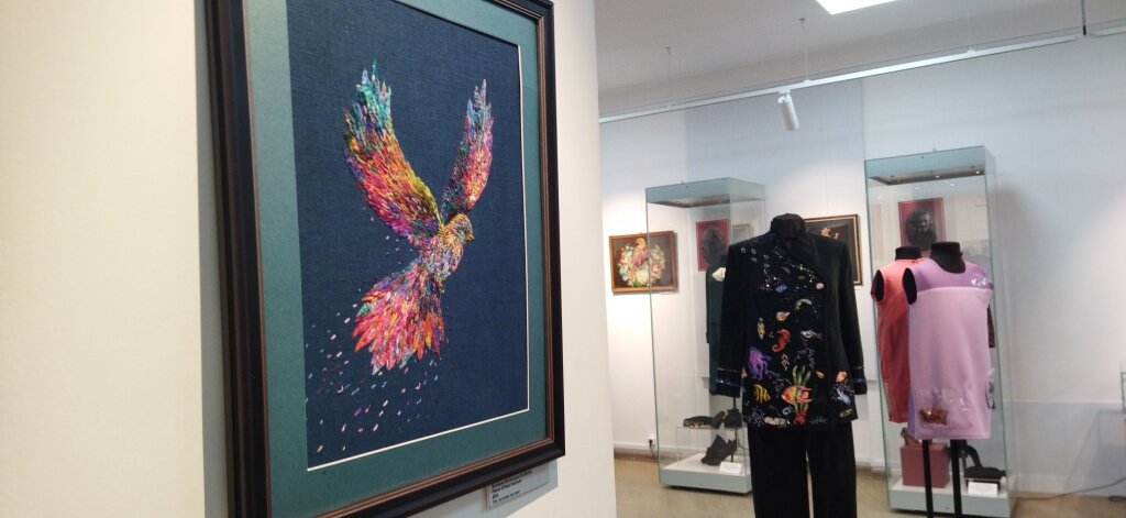 В Твери можно посмотреть на вышивку, выполненную киноактрисой