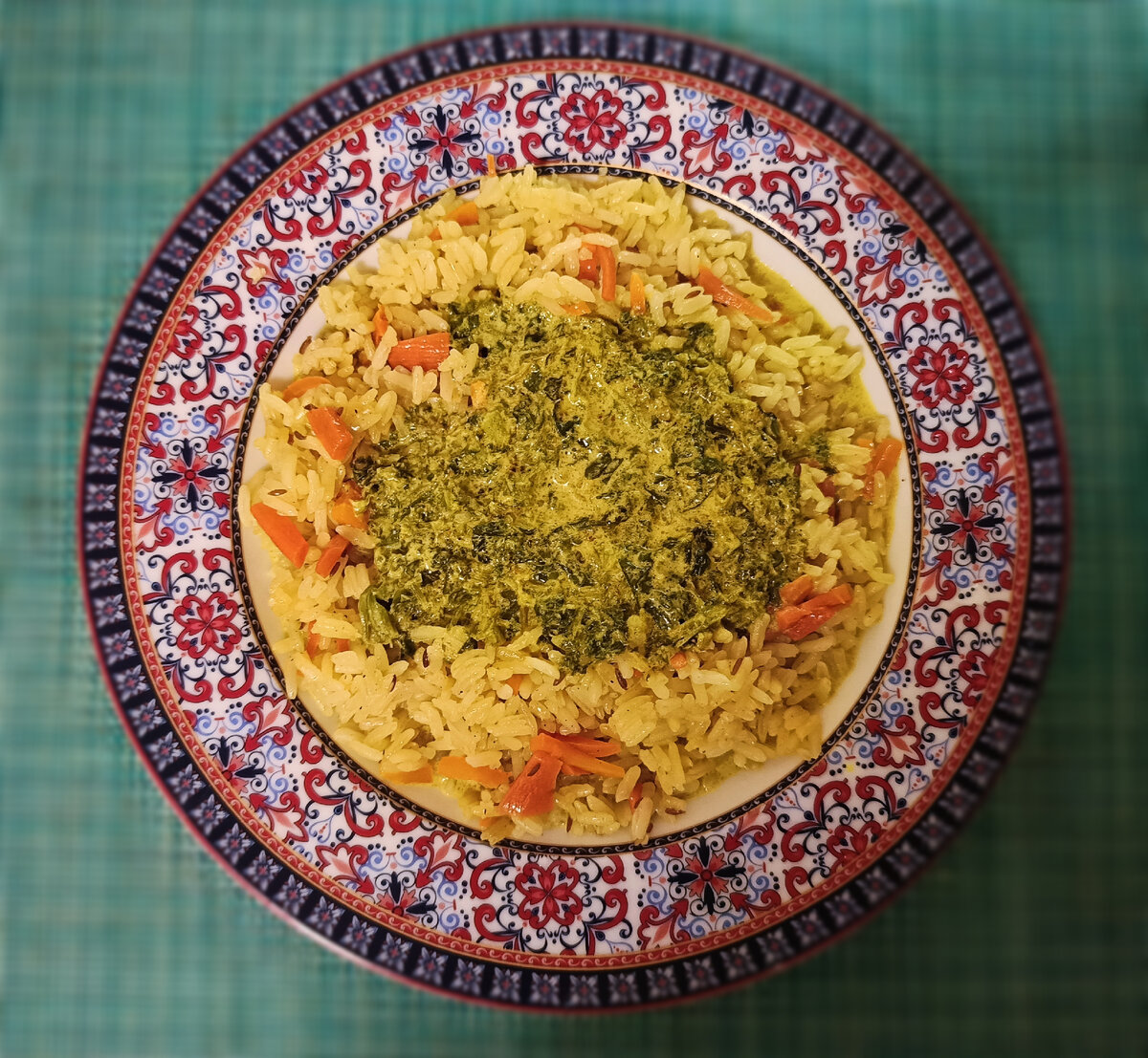 Карри из шпината