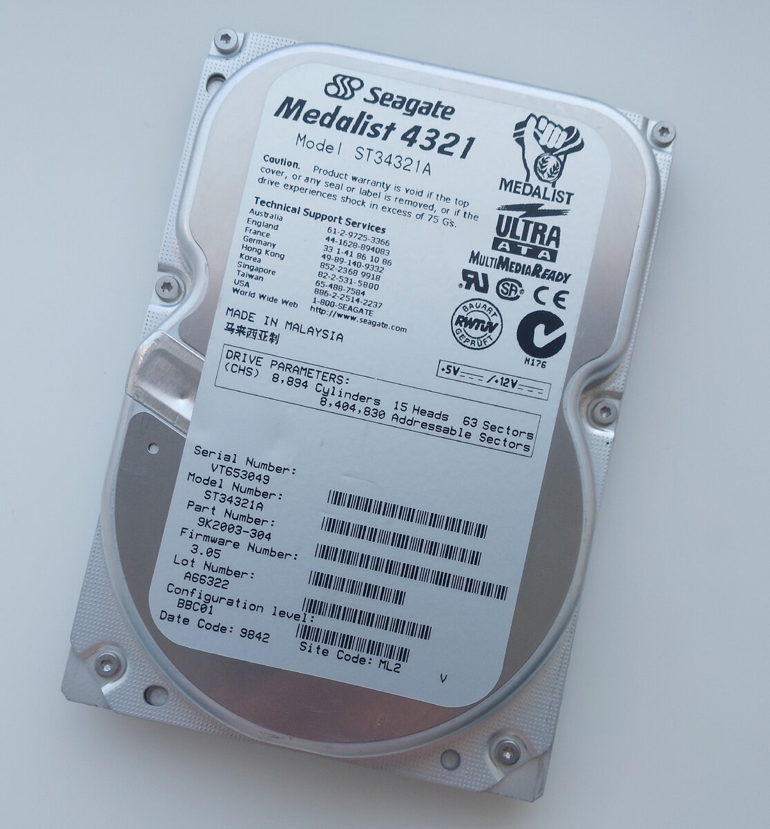 Жесткий диск Seagate Medalist | Pankrat о компьютерах | Дзен