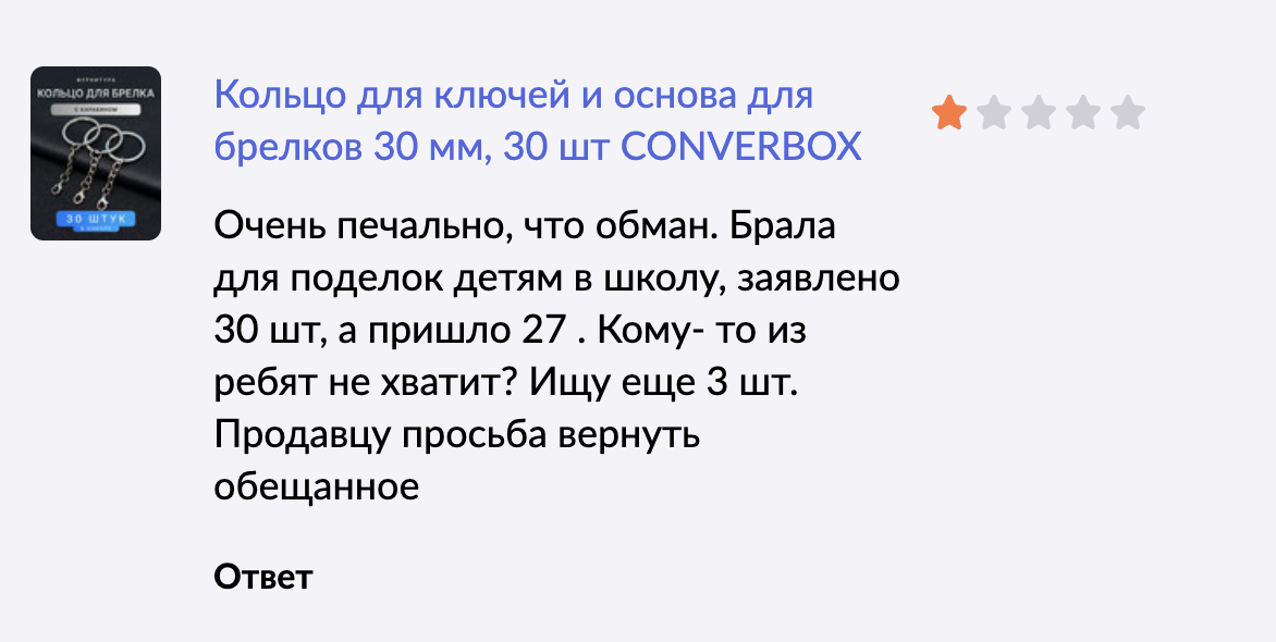 Но мы то знаем, что отправляли 30 штук. Куда делись 3 — загадка, которая, по всей видимости, будет покрыта мраком навсегда.