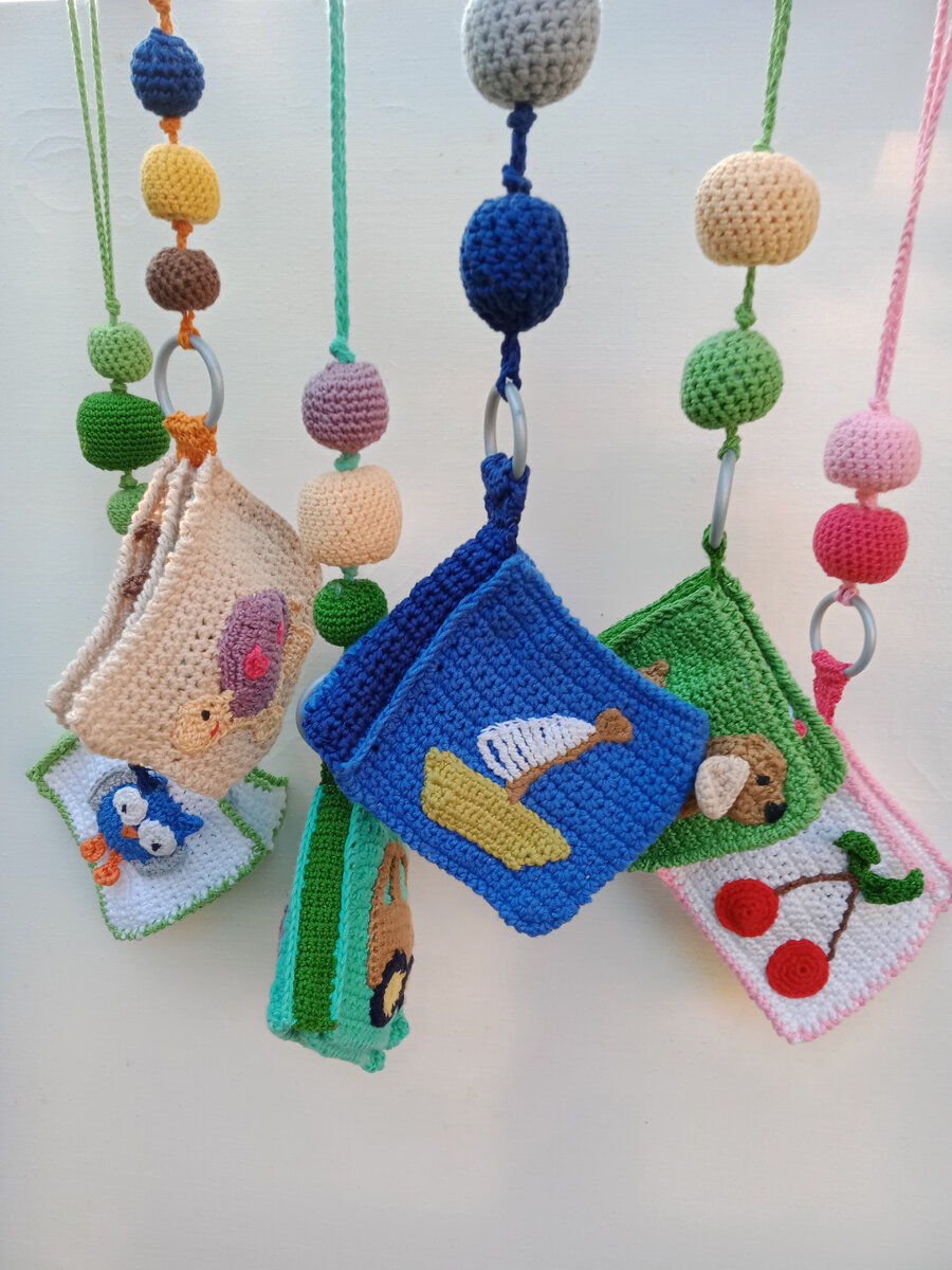 Книжки-малышки связанные крючком