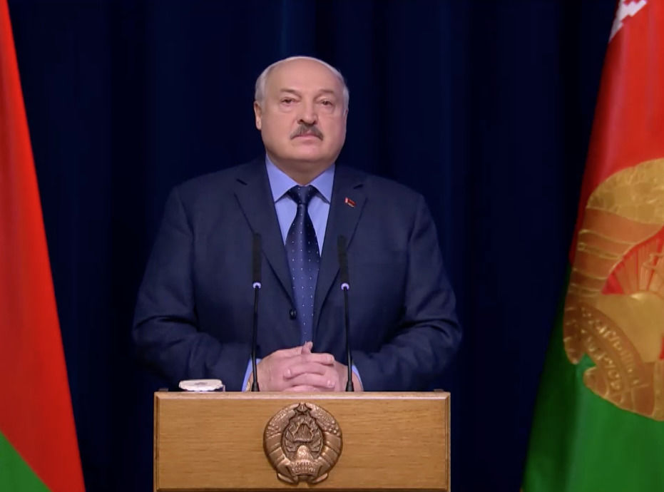 Президент Белоруссии Александр Лукашенко / Кадр из видео