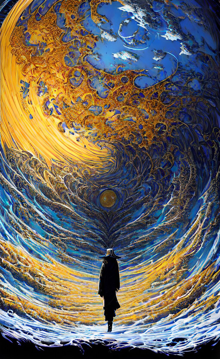 Астральный мир (нейросеть Dream by WOMBO)