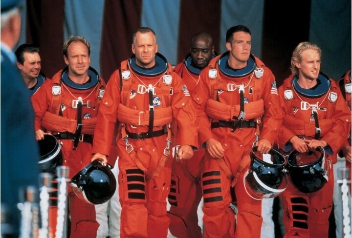 Кадр из фильма "Армагедон" 1998г.