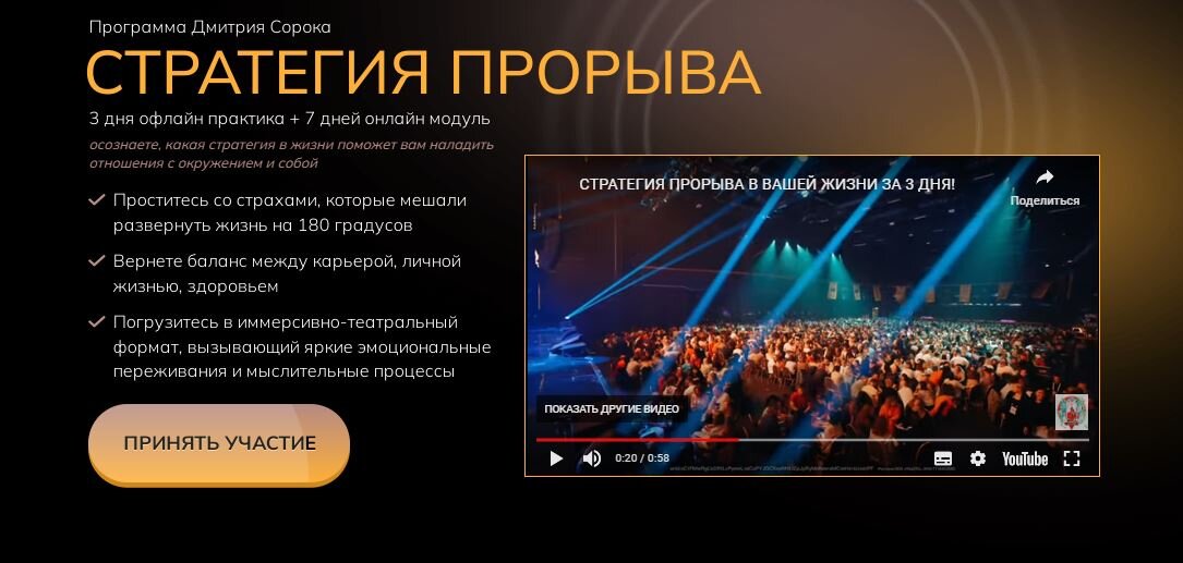 Стратегия прорыва в Москве 2024
