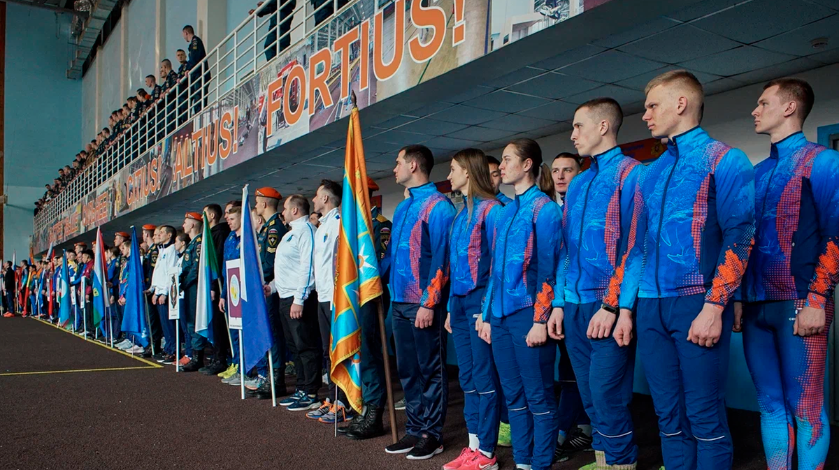 Спортсмены МЧС Томск