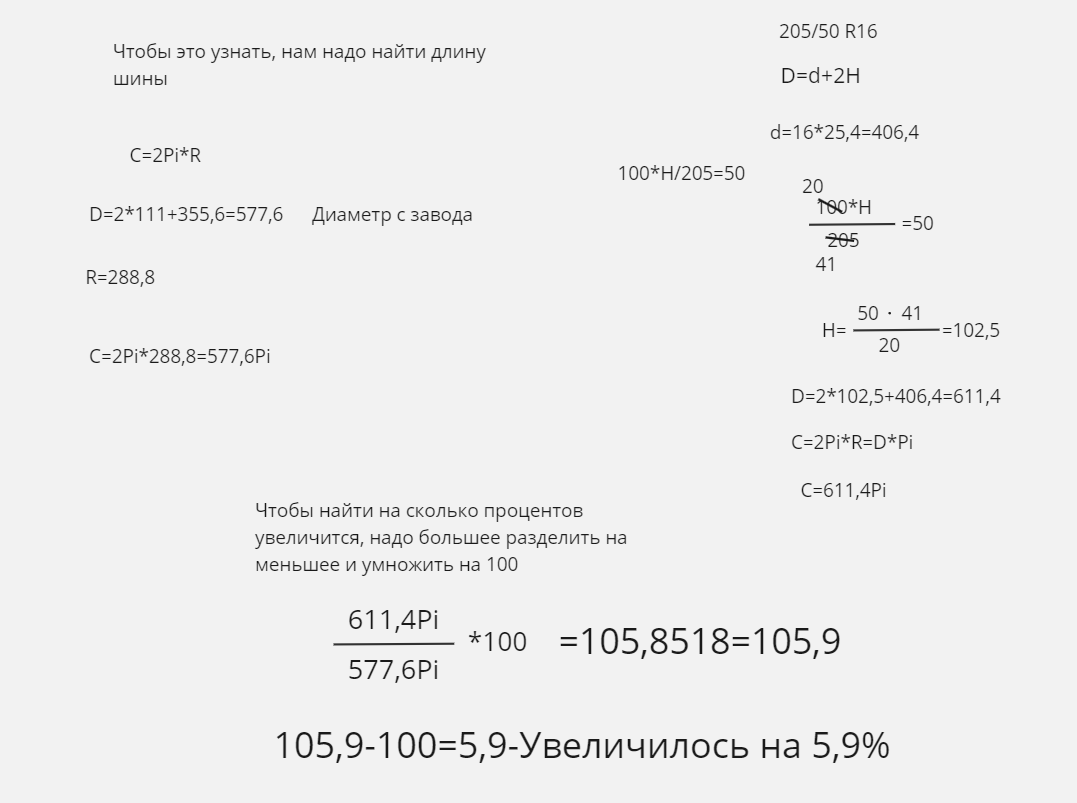 1-5 Задание ОГЭ Шины | TIMA_MATH | Дзен