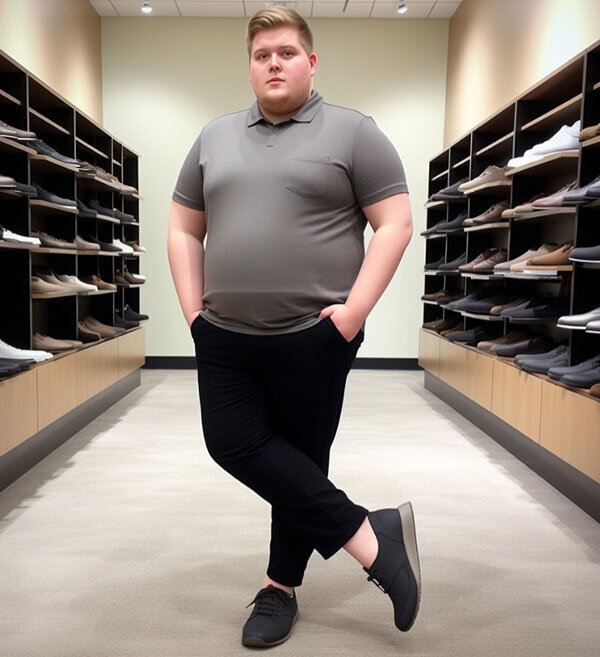 мода для полных мужчин