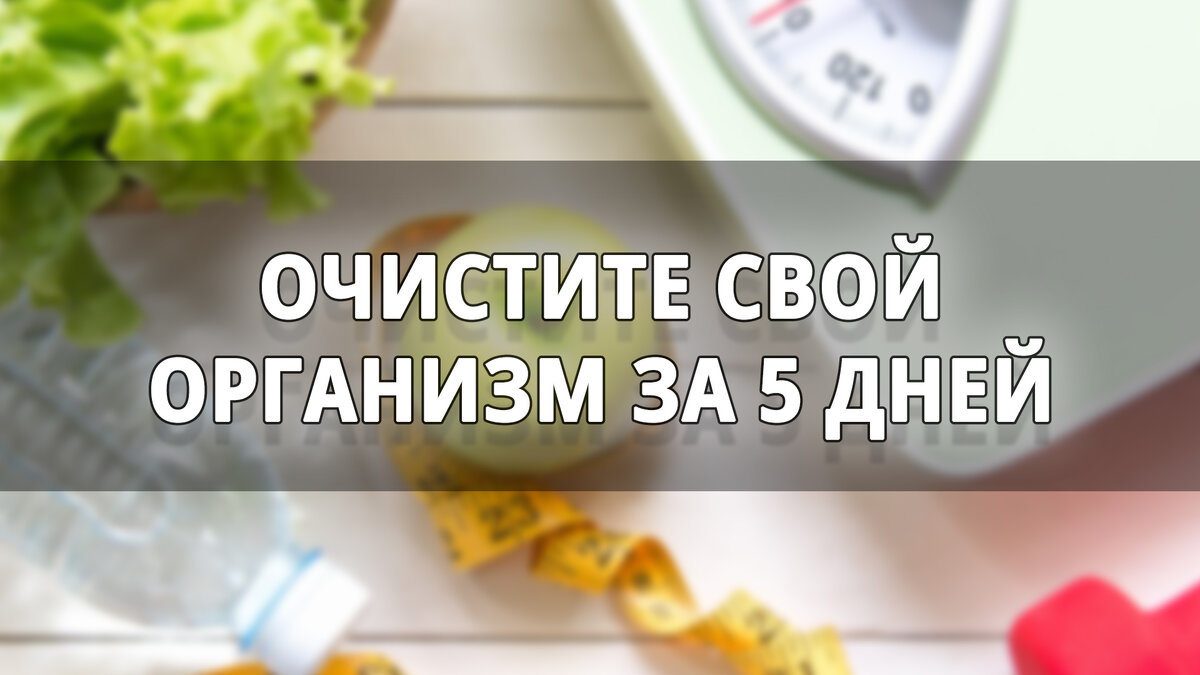 Очистите свой организм за 5 дней: здоровое питание в пятидневном плане  детокса | Здорово и Стройно | Вдохновение к Здоровому Образу Жизни | Дзен