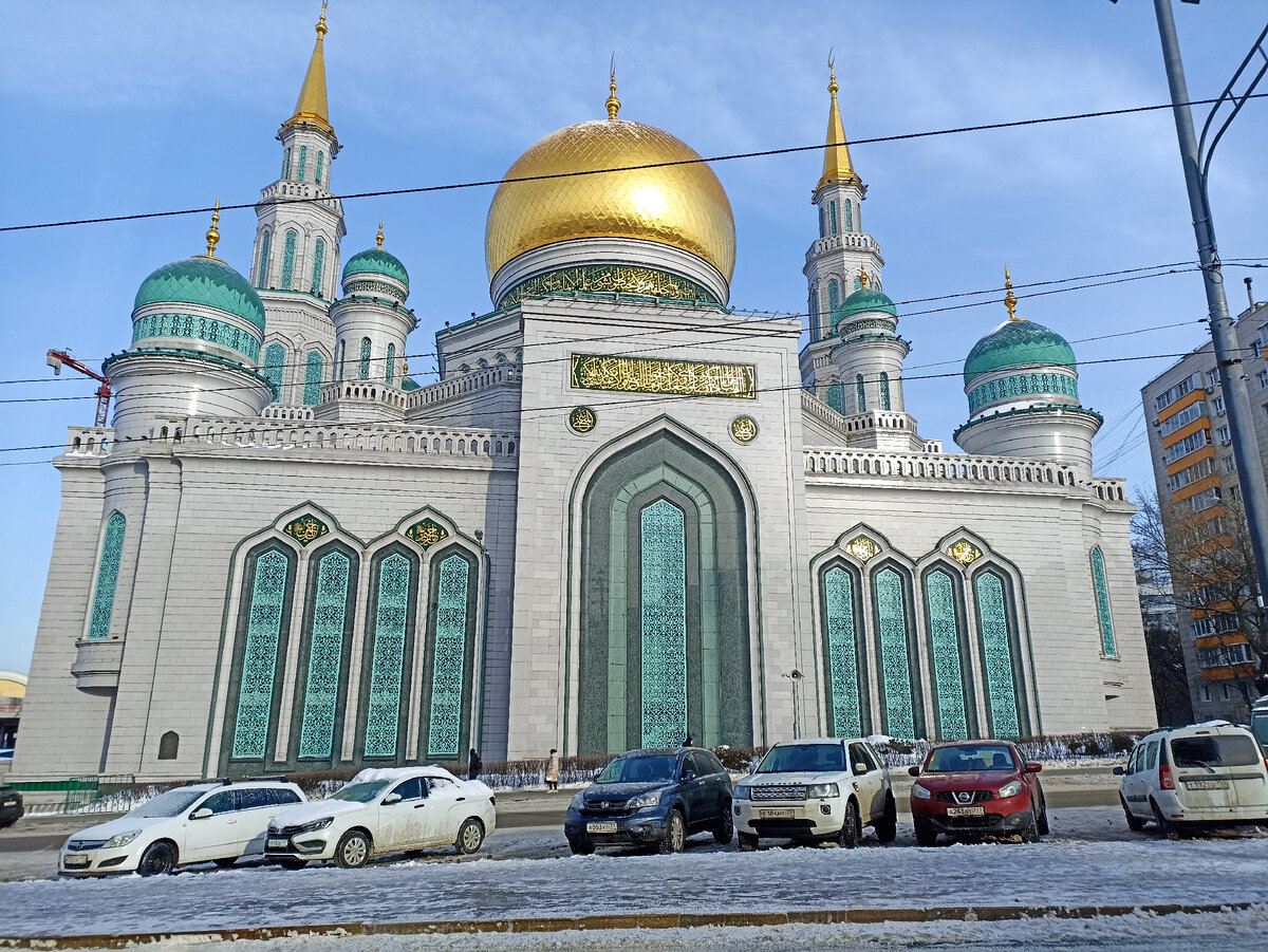 Мечеть находится на м. Проспект мира 