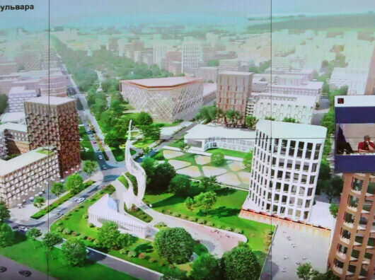    застройка территории старого аэропорта //фото: donland.ru