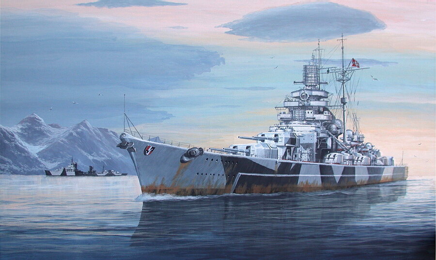 ужас Северной Атлантики - "Tirpitz"