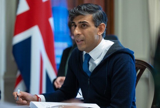    Премьер-министр Великобритании Риши Сунак