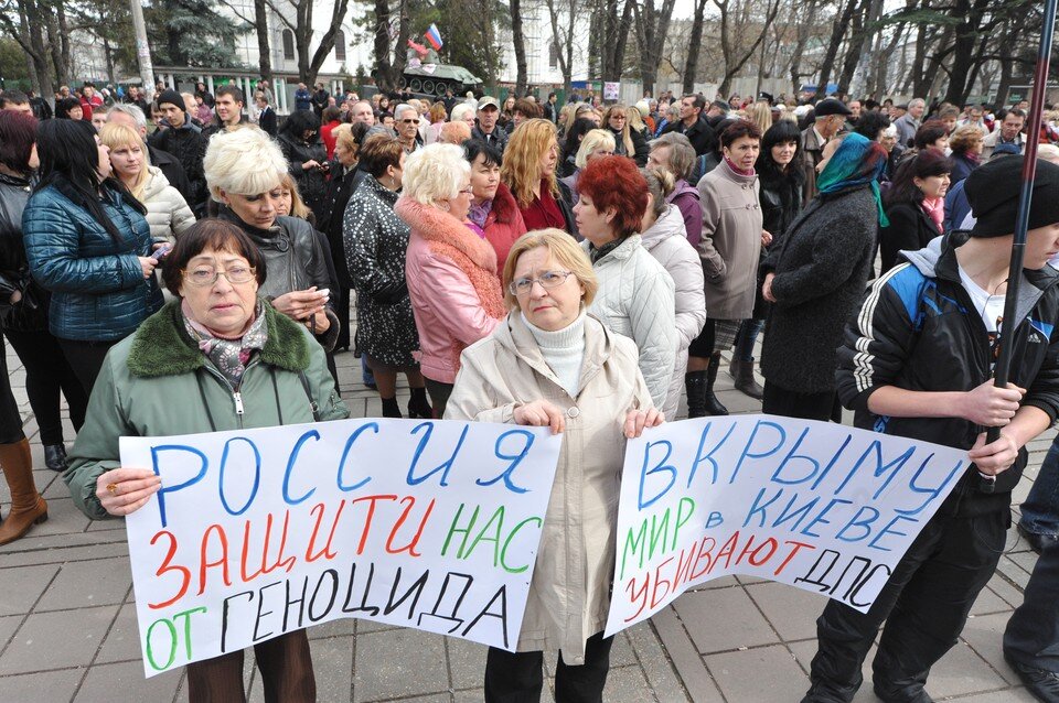    Крымчане хотели быть с Россией Анатолий ЖДАНОВ