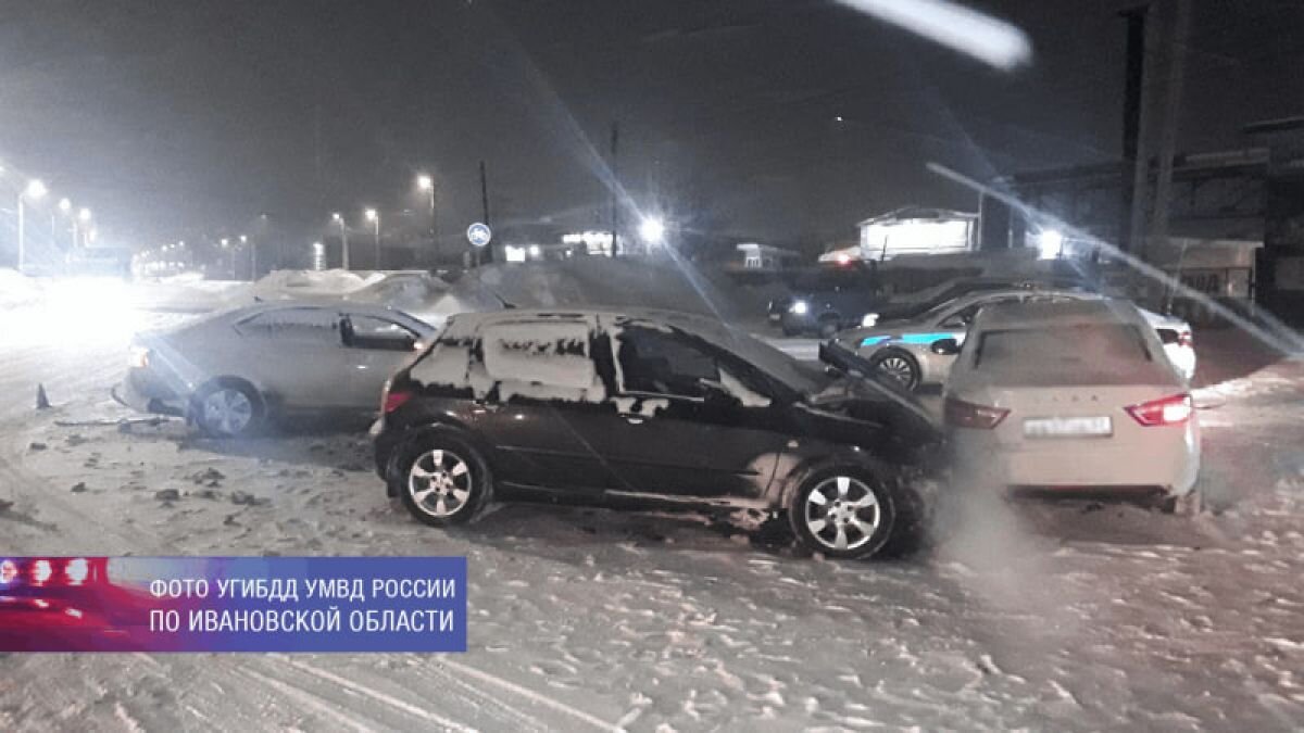 Водитель и пассажир попали в больницу в результате ДТП в Иванове |  «Ивановские новости» | Дзен