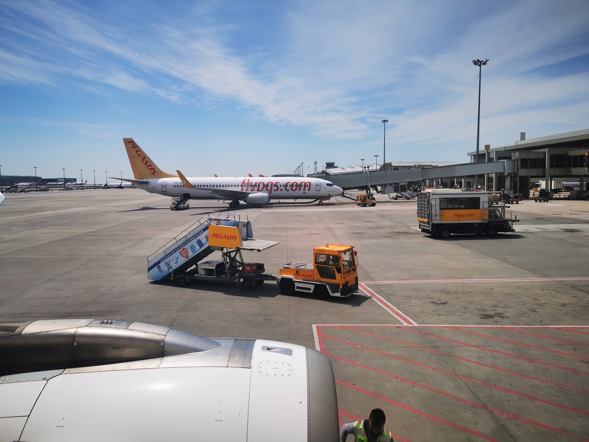 Pegasus в своем домашнем аэропорту Сабиха Гекчен