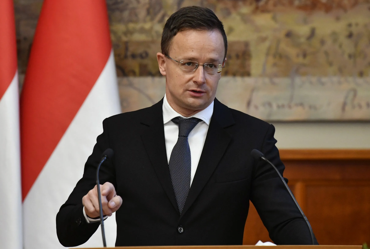 Глава МИД Венгрии Петер Сийярто