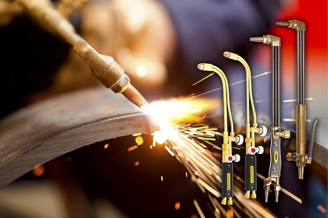 Работа газового резака