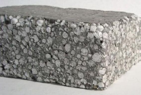 Полистиролбетон в натуральном своем виде