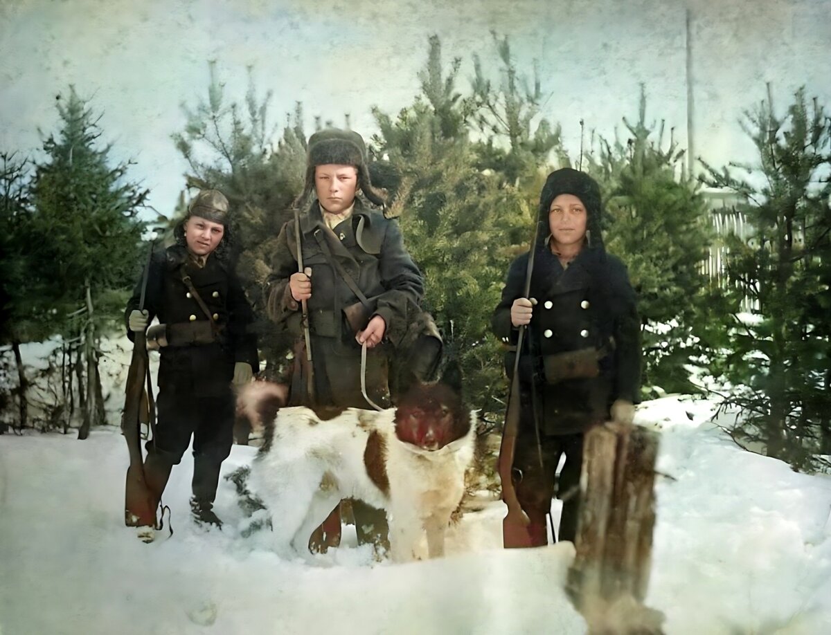 Сыновья Вальтера - Виталий и Эдуард