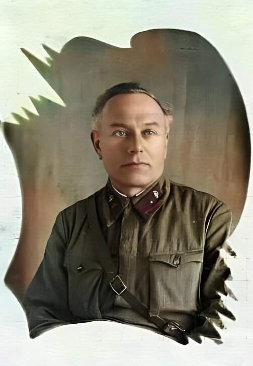 Военный врач 3-го ранга майор Г. И. Вальтер