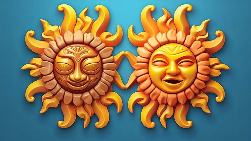 Князю приснилось, что он сражается с двумя солнцами, и он обратился за советом к своему доверенному министру Янь Цзы. (Aberrant Realities via Dreamstime)