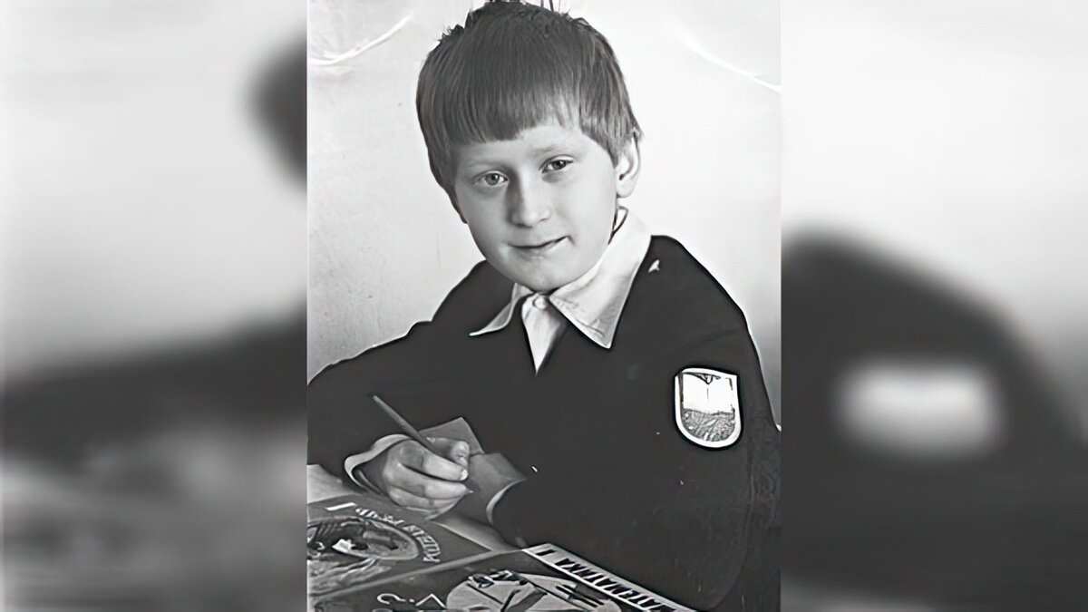 Андрей Рожков в детстве